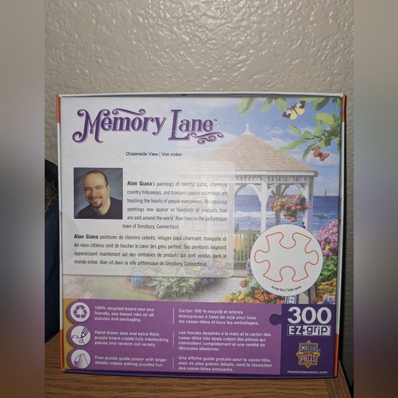 MasterPieces OCEANSIDE VIEW - 300 Pieces Puzzle - Picture 2 of 2